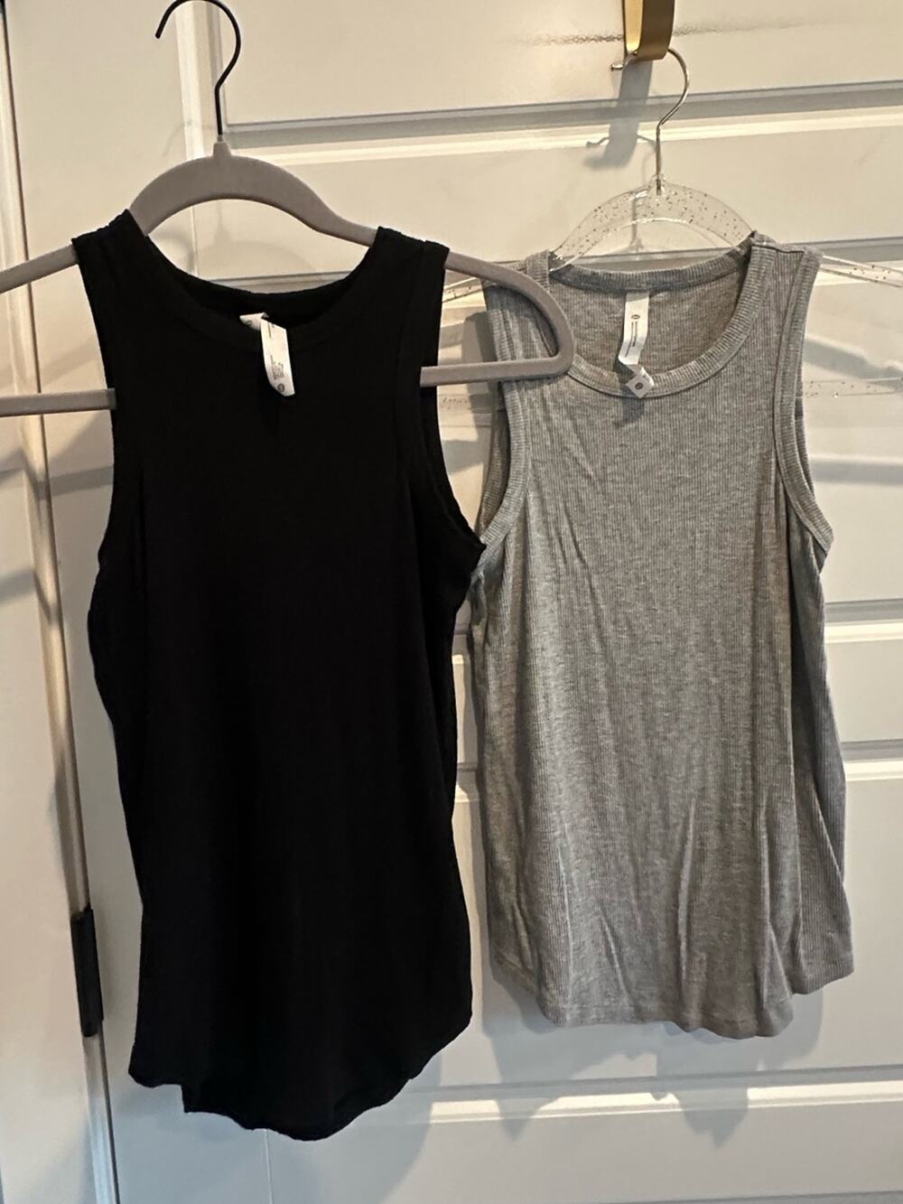 Bearded Goat Racerback Ribbed Tank Tops Bundle of 2
